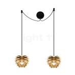 Umage Silvia mini Cannonball Hanglamp 2-lichts, messing/kabe, Verzenden, Nieuw