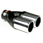 Uitlaatsierstuk Dubbel 756.4 - Passend 45-60mm, Auto-onderdelen, Uitlaatsystemen, Verzenden, Nieuw