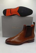 Santoni - Enkellaarsjes - Maat: EU 44.5 - Nieuw in doos, Nieuw