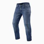 REVIT! Jeans Detroit 2 TF Medium Blue Motorcycle Jeans, Motoren, Kleding | Motorkleding, Nieuw met kaartje, REV'IT!, Broek | textiel