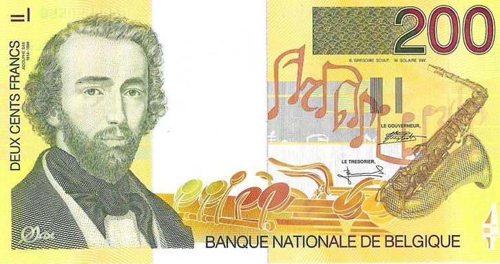 Bankbiljet 200 francs 1996 UNC, Postzegels en Munten, Munten en Bankbiljetten | Verzamelingen, Verzenden