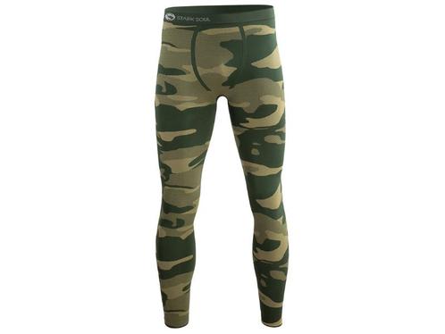 Heren thermo onderbroek - Lang - Camouflage Groen, Kleding | Heren, Ondergoed, Verzenden