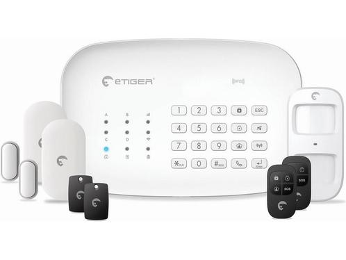 eTiger S5 Draadloos alarmsysteem WIFI inclusief accessoire, Huis en Inrichting, Woonaccessoires | Overige, Zo goed als nieuw, Verzenden