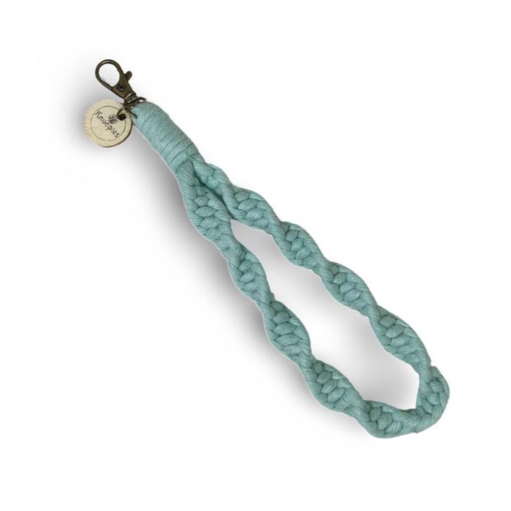 Macramé Pols Keycord - Twist - Katoen - Macramé -, Verzamelen, Sleutelhangers, Nieuw, Overige typen, Ophalen of Verzenden