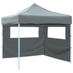 vidaXL Vouwtent pop-up met 2 zijwanden 3x3 m antraciet, Verzenden, Nieuw