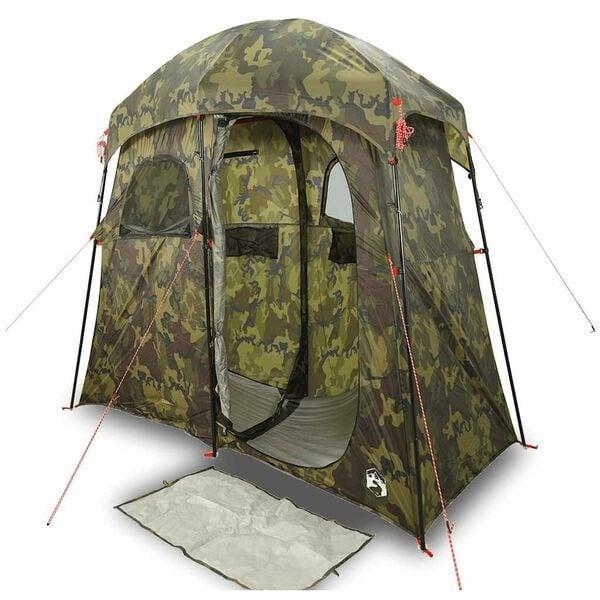 Camouflage Douchetent | Tweedekansje | Altijd Droog!, Caravans en Kamperen, Kampeeraccessoires, Nieuw, Ophalen of Verzenden
