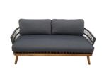 Stoel-bank Loungeset - Maui - Acacia - Zwart - The Outsider, Tuin en Terras, Tuinsets en Loungesets, Verzenden, Nieuw