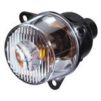 Hella Knipperlicht met Oranje Gloeilamp 12V Rond Wit, Caravans en Kamperen, Kampeeraccessoires, Nieuw