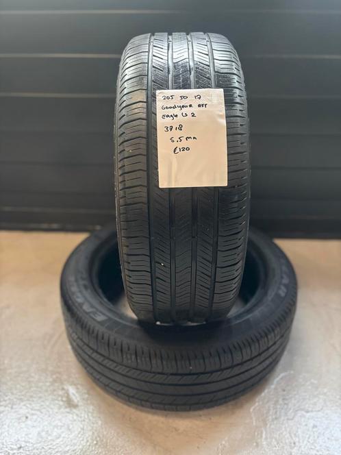 205/50/17 GOODYEAR EAGLE LS2 RFT 5,5MM 2 STUKS 120,- (3718), Auto-onderdelen, Banden en Velgen, 17 inch, BOVAG lid, Stiba lid