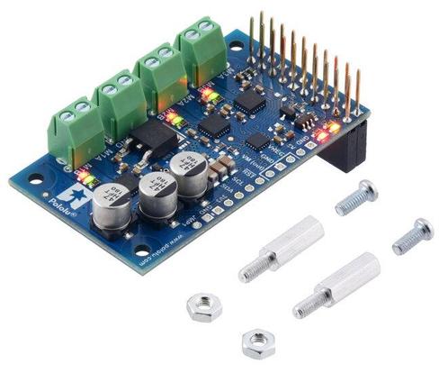 Motoron M3H256 Triple Motor Controller for Raspberry Pi (..., Hobby en Vrije tijd, Elektronica-componenten, Verzenden
