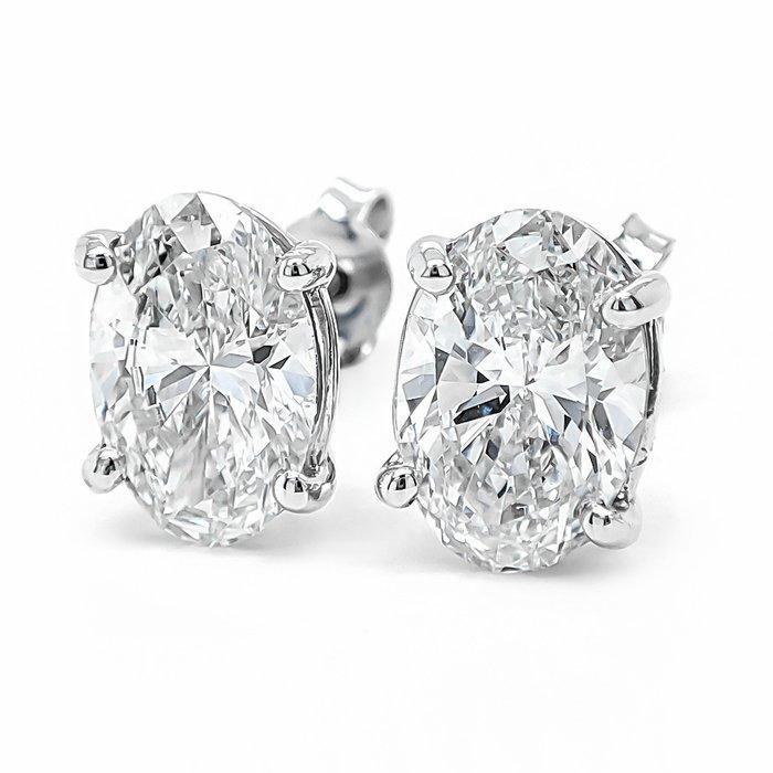 Zonder minimumprijs - Oorbellen - 14 karaat Witgoud -, Sieraden, Tassen en Uiterlijk, Oorbellen