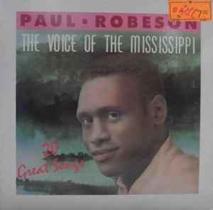 LP gebruikt - Paul Robeson - The Voice Of The Mississippi..., Cd's en Dvd's, Vinyl | Jazz en Blues, Zo goed als nieuw, Verzenden