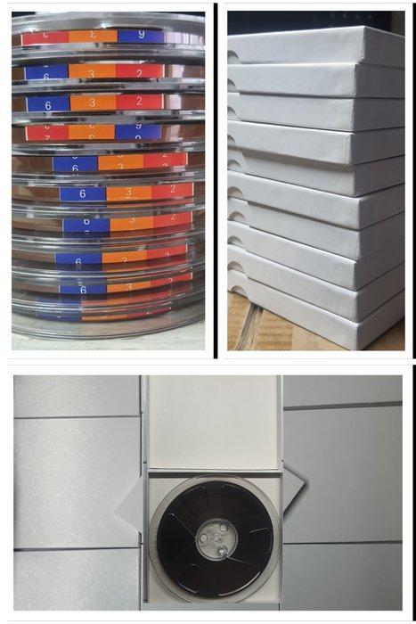 Quantegy - 632 NUOVE mai registrate - 18 cm spoelen met tape, Audio, Tv en Foto, Radio's