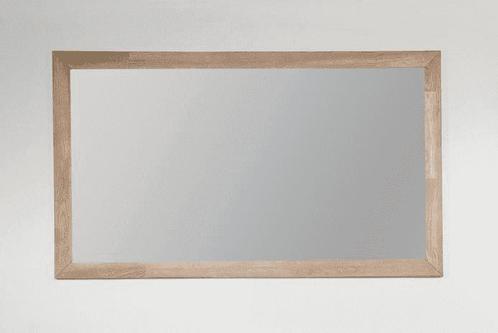 Spiegel Natural Wood 120 cm, Doe-het-zelf en Verbouw, Sanitair, Bad, Nieuw, Ophalen of Verzenden