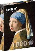 Johannes Vermeer - Meisje met de Parel Puzzel (1000 stukjes), Hobby en Vrije tijd, Denksport en Puzzels, Nieuw, Verzenden