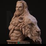 Heracles Bust - 100mm | by Nerikson - Sculpted, Verzenden, Nieuw