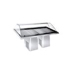 CombiSteel Gekoelde Vistoonbank | 232cm | RVS | -5°C, Ophalen of Verzenden, Nieuw