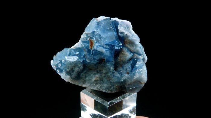 Fluoriet Huairou, Beijing, China - Hoogte: 5.5 cm - Breedte:, Verzamelen, Mineralen en Fossielen