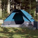vidaXL Koepeltent 2-persoons waterdicht blauw, Caravans en Kamperen, Tenten, Verzenden, Nieuw, Tot en met 2