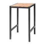 Industri&amp;#235;le Bartafel - Staal &amp;amp; Acacia - Vie, Verzenden