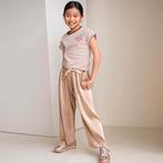 Broek metallic plisse (gold), Kinderen en Baby's, Kinderkleding | Maat 128, Nieuw, Meisje, Like Flo, Broek