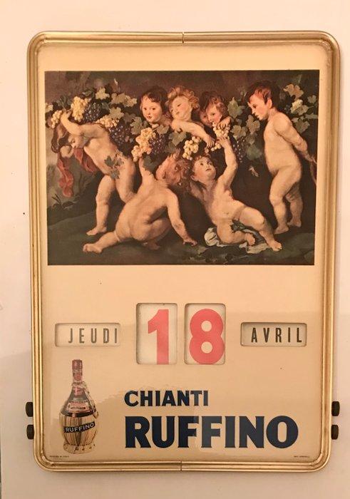Eeuwigdurende kalender - Printed in Italy - Perpetueel, Antiek en Kunst, Antiek | Wandborden en Tegels