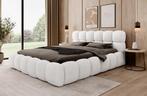 Boston 160 x 200 cm Gestoffeerd Bed Naturel, Huis en Inrichting, Slaapkamer | Bedden, Ophalen of Verzenden, Nieuw
