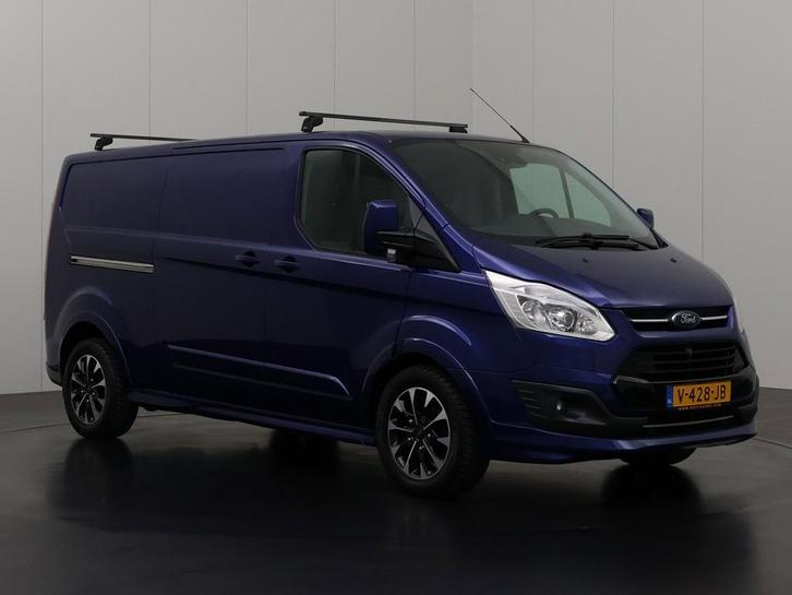 Ford Transit Custom 2.0TDCI 170PK Automaat Lang Sport | Lede, Auto's, Bestelauto's, Dealer onderhouden, Lease, Overige kleuren