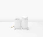 Brabantia ReNew Badkameraccessoires Set - 3-delig - White, Ophalen of Verzenden, Zo goed als nieuw