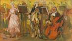 Vincenzo LaBella (1872-1954) - il concerto, Antiek en Kunst, Kunst | Schilderijen | Klassiek