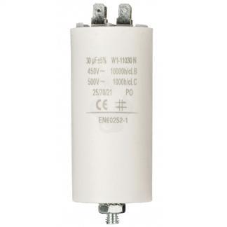 Condensator - Aanloop - 30.0 F (Max. 450V, Aarde), Doe-het-zelf en Verbouw, Elektra en Kabels, Nieuw, Verzenden