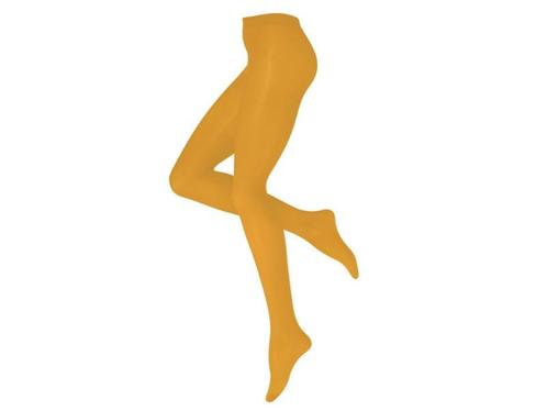 Panty 70 denier - Blikdichte panty - Mango-geel, Kleding | Dames, Leggings, Maillots en Panty's, Verzenden