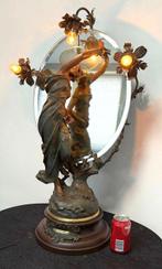 Julien Caussé (1869-1914) - sculptuur, Capucine - 83 cm -