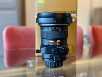Nikon PC 19mm f/4.0E ED TILT/SHIFT (BTW artikel) beschikbaar voor biedingen