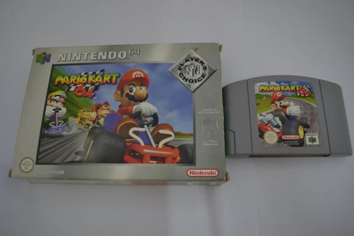 Mario Kart 64 - Players Choice (N64 NEU6 CIB), Spelcomputers en Games, Games | Nintendo 64, Zo goed als nieuw, Verzenden
