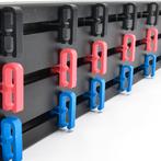 Kleur Roze / 80 Platte Kabelmanagement Clips voor Sim Rig |, Nieuw