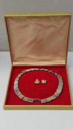 Zonder Minimumprijs - 2-delige sieradenset Zilver - zilveren, Sieraden, Tassen en Uiterlijk, Antieke sieraden