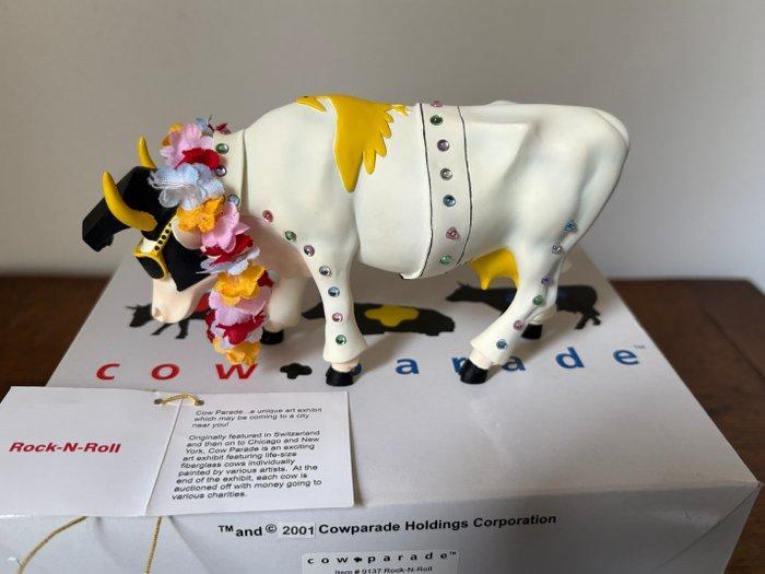 Beeldje - Cow Parade. Cowparade. Rock-N-Roll Cow. Elvis, Antiek en Kunst, Curiosa en Brocante