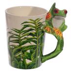 Keramiek mok Boomkikker (Dieren, Mokken), Ophalen of Verzenden, Nieuw, Keramiek