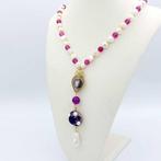 Zonder Minimumprijs - Ketting met hanger - 18 karaat Zilver,