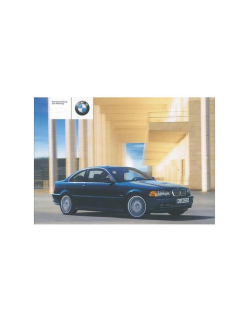 2002 BMW 3 SERIE COUPE INSTRUCTIEBOEKJE DUITS, Auto diversen, Handleidingen en Instructieboekjes