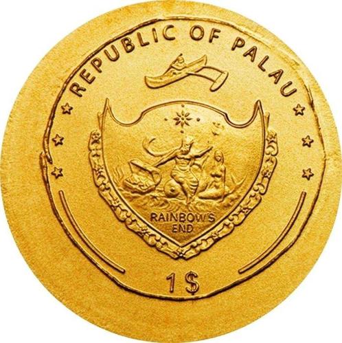 Palau. 1 Dollar 2009 Gold Aureus of the Emperor Augustus -, Postzegels en Munten, Munten | Europa | Niet-Euromunten