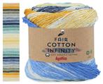 Katia Fair Cotton Infinity - 106 oase - Biologisch Katoen, Hobby en Vrije tijd, Ophalen of Verzenden, Nieuw