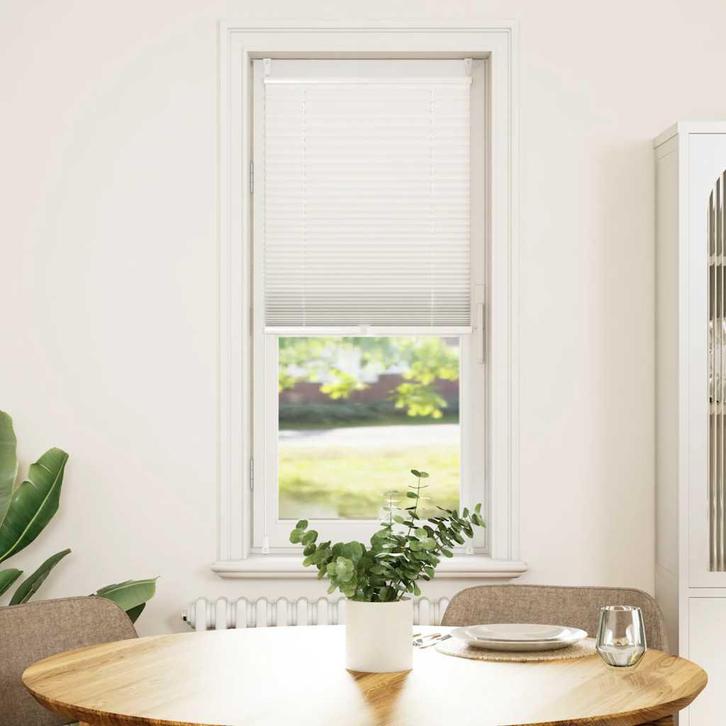 vidaXL Plisséjaloezie 40x100 cm wit, Huis en Inrichting, Stoffering | Gordijnen en Lamellen, Wit, Nieuw, Verzenden