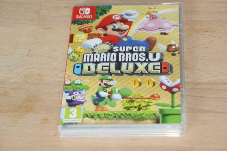New Super Mario Bros. U Deluxe (Switch), Spelcomputers en Games, Games | Nintendo Switch, Gebruikt, Avontuur en Actie, Verzenden