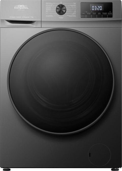 Everglades Evwm71402ag Wasmachine 7kg 1400t, Witgoed en Apparatuur, Wasmachines, Nieuw, Voorlader, 85 tot 90 cm, Ophalen of Verzenden