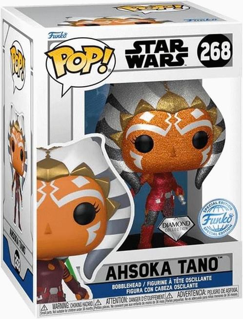 Funko Pop! - Star Wars The Clone Wars - Ahsoka (Diamond), Verzamelen, Poppetjes en Figuurtjes, Nieuw, Verzenden