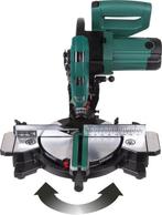 2dekans | VONROC Afkortzaag – Elektrisch, Met Laser & Ø216, Ophalen of Verzenden, Zo goed als nieuw, VONROC