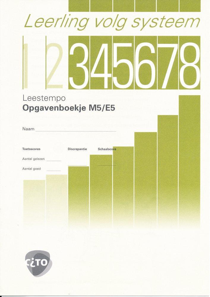 CITO/LOVS Leestempo Opgavenboekje M5/E5 (per stuk), Boeken, Schoolboeken, Nieuw, Verzenden
