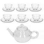 Hario Donau Theepot met Yunomi Theeglazen Set 800ml, Ophalen of Verzenden, Nieuw